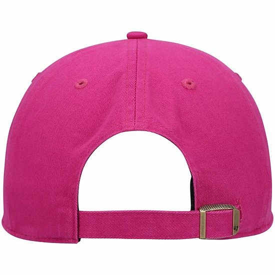 Top 10 🌟 Unbranded Men's '47 Pink Chicago Cubs Periwinkle Orchid Undervisor Clean Up Adjustable Hat 🎁 - Image 4
