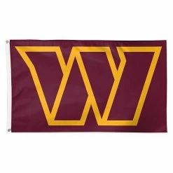 Cheap 👏 Unbranded WinCraft Washington Commanders 3' X 5' Single-Sided Deluxe Flag 🧨