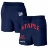 Best reviews of ⌛ Unbranded Men's NFL X Staple Navy New England Patriots Throwback Vintage Wash Fleece Shorts 🧨
