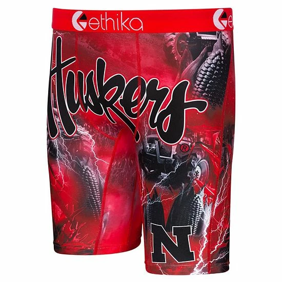 Cheap 🎉 Unbranded Men's Ethika Scarlet Nebraska Huskers Spirit Boxer Briefs 🔥 - Image 3