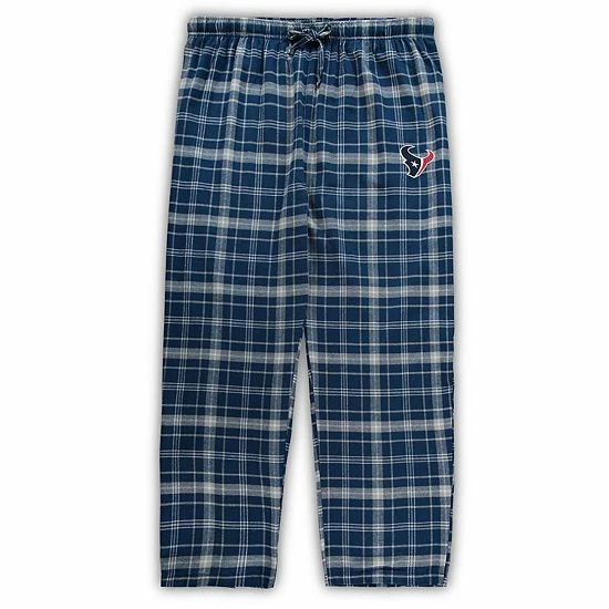 Flash Sale ๐ Unbranded Men's Concepts Sport Navy Houston Texans Big & Tall Lodge T-Shirt And Pants Sleep Set โญ - Image 4