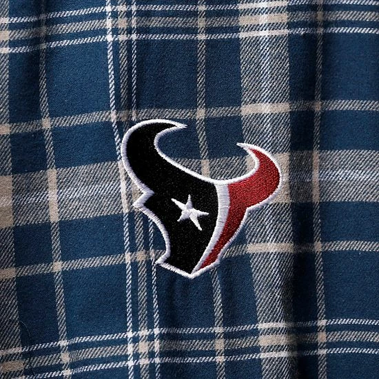 Flash Sale ๐ Unbranded Men's Concepts Sport Navy Houston Texans Big & Tall Lodge T-Shirt And Pants Sleep Set โญ - Image 5