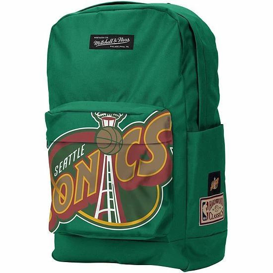 Best Sale ๐ Unbranded Mitchell & Ness Seattle SuperSonics Hardwood Classics ๐ Backpack ๐งจ