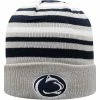 Budget ⭐ Unbranded Men's Top Of The World Gray/Navy Penn State Nittany Lions All Day Cuffed Knit Hat ⭐