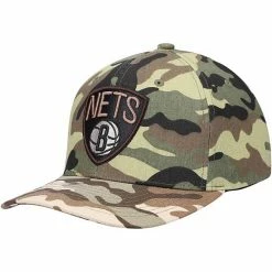 Buy ✔️ Unbranded Men's Mitchell & Ness Camo Brooklyn Nets Woodland Desert Snapback Hat 💯