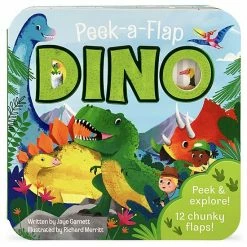 Discount 😉 Unbranded Peek-A-Flap Dino Book By Cottage Door Press 👏