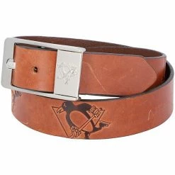 New 🛒 Unbranded Men's Pittsburgh Penguins Brandish Belt 🎁