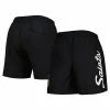 Best deal 🤩 Unbranded Men's Mitchell & Ness Black Team Essentials Nylon Shorts 🎁