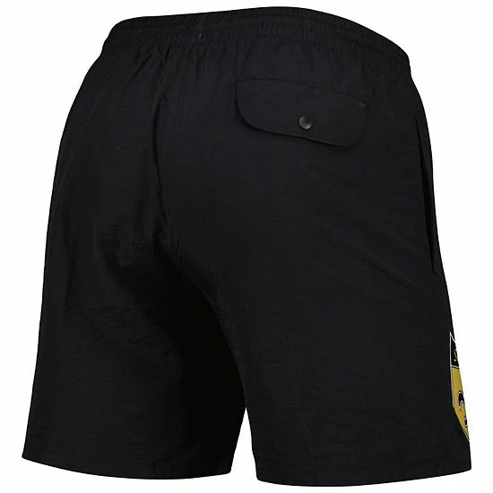 Best deal ๐คฉ Unbranded Men's Mitchell & Ness Black Team Essentials Nylon Shorts ๐ - Image 4