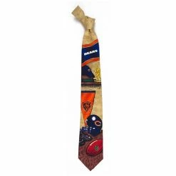 Budget ✨ Unbranded Men's Chicago Bears Nostalgia Tie 👍