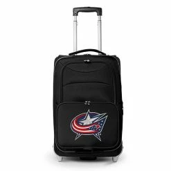 Best Pirce 🎉 Unbranded Columbus Blue Jackets Carry-On Rolling Softside Luggage 😉