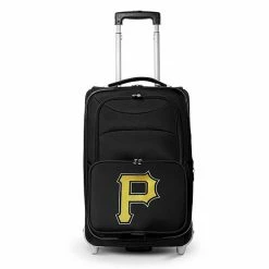 Promo 😉 Unbranded Pittsburgh Pirates Carry-On Rolling Softside Luggage 😉