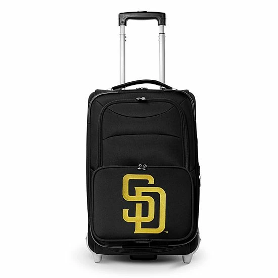 Hot Sale 🌟 Unbranded San Diego Padres Carry-On Rolling Softside Luggage 😉