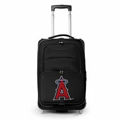 New 💯 Unbranded Los Angeles Angels Carry-On Rolling Softside Luggage 🔥