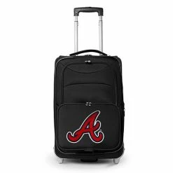 Best Pirce ⭐ Unbranded Atlanta Braves Carry-On Rolling Softside Luggage 🤩