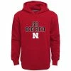 Coupon ✔️ Unbranded Boys 8-20 Nebraska Cornhuskers Team Slogan Fleece Hoodie ⌛