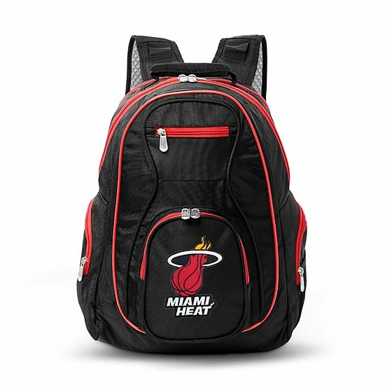 Cheap โ๏ธ Unbranded Miami Heat Laptop ๐ Backpack ๐งจ