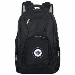Promo 👏 Unbranded Winnipeg Jets Premium Laptop 🎒 Backpack Jts Black ✨