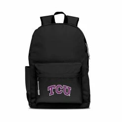 Budget ✔️ Unbranded TCU Horned Frogs Campus Laptop 🎒 Backpack Tcu Black 😍