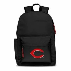 Promo 😀 Unbranded Cincinnati Reds Campus Laptop 🎒 Backpack Red Gray 🧨