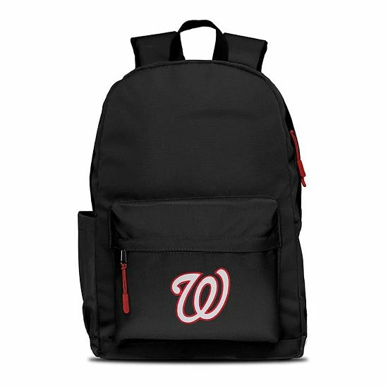 Coupon 👏 Unbranded Washington Nationals Campus Laptop 🎒 Backpack Nat Black 🔥 - Image 4