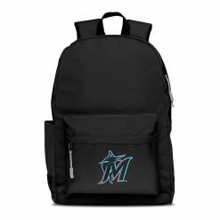 Brand new ⭐ Unbranded Miami Marlins Campus Laptop 🎒 Backpack Mrl Black 🧨