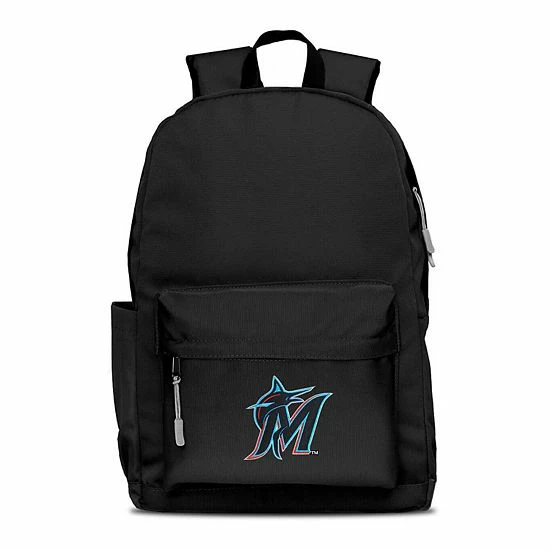 Brand new โญ Unbranded Miami Marlins Campus Laptop ๐ Backpack Mrl Black ๐งจ - Image 5