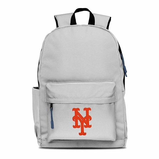 Hot Sale ⌛ Unbranded New York Mets Campus Laptop 🎒 Backpack Met Gray ✔️ - Image 5