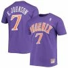 Best Pirce 🧨 Unbranded Men's Mitchell & Ness Kevin Johnson Purple Phoenix Suns Hardwood Classics Stitch Name & Number T-Shirt 🌟