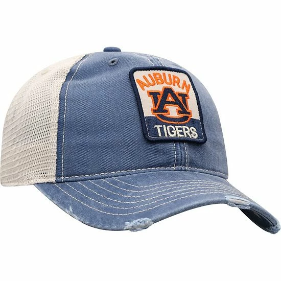 Wholesale 🥰 Unbranded Men's Top Of The World Navy/Natural Auburn Tigers Ol' Faithful Trucker Snapback Hat 🎁 - Image 3