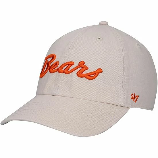 Top 10 ๐คฉ Unbranded Men's '47 Cream Chicago Bears Clean Up Script Adjustable Hat โ - Image 2