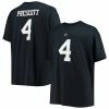 Deals 🌟 Unbranded Men's Dak Prescott Navy Dallas Cowboys Big & Tall Player Name & Number T-Shirt ⌛