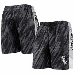 Outlet 🎁 Unbranded Men's FOCO Black Chicago White Sox Static Shorts 🔔