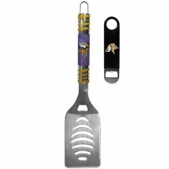 Cheap 🧨 Unbranded Minnesota Vikings Tailgater Spatula & Bottle Opener Set 🔔