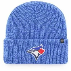 Best Pirce ✨ Unbranded Men's '47 Royal Toronto Blue Jays Brain Freeze Cuffed Knit Hat 🎉