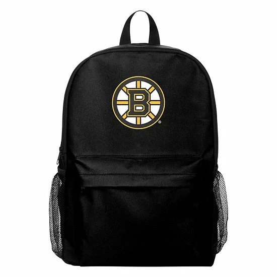 Hot Sale 🔥 Unbranded FOCO Boston Bruins Solid Big Logo 🎒 Backpack ✨