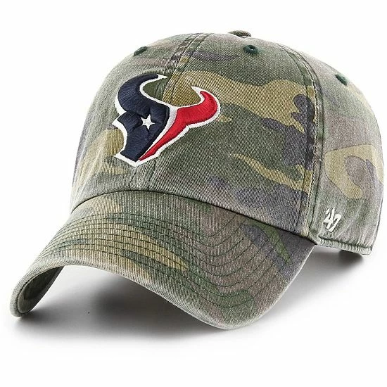 Discount 😉 Unbranded Men's '47 Camo Houston Texans Woodland Clean Up Adjustable Hat 👏