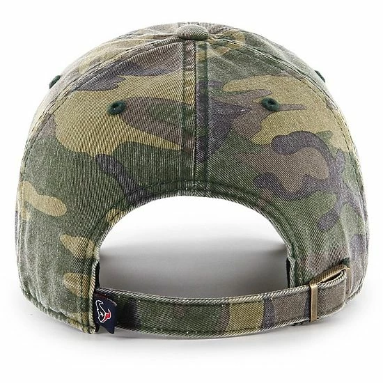 Discount 😉 Unbranded Men's '47 Camo Houston Texans Woodland Clean Up Adjustable Hat 👏 - Image 2