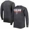 Best Sale 💯 Unbranded Men's Heather Gray Texas A&M Aggies Big & Tall Two-Hit Raglan Long Sleeve T-Shirt ⭐