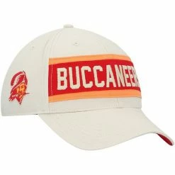 Best Sale ⌛ Unbranded Men's '47 Cream Tampa Bay Buccaneers Legacy Crossroad MVP Adjustable Hat 😍