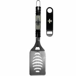 Promo 😍 Unbranded New Orleans Saints Tailgater Spatula & Bottle Opener Set 🎁