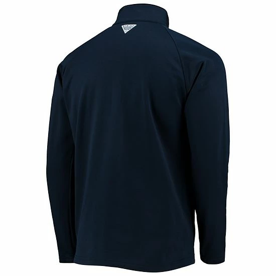 Coupon ๐ Unbranded Men's Columbia Navy Auburn Tigers Terminal Tackle Fleece Raglan Omni-Shade Quarter-Zip Jacket ๐งจ - Image 4