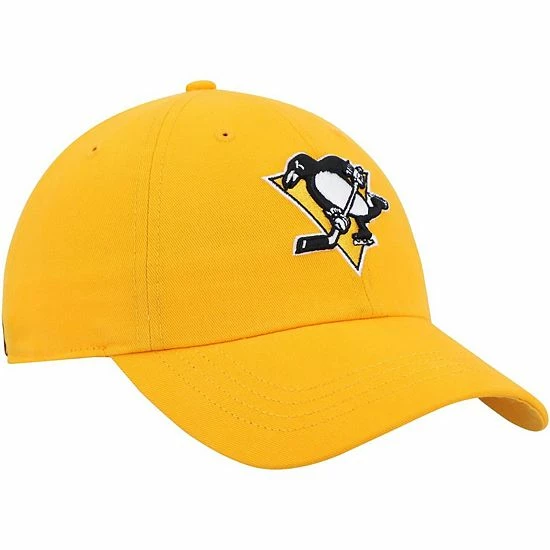 Brand new ๐ Unbranded ๐ฉ Women's '47 Gold Pittsburgh Penguins Team Miata Clean Up Adjustable Hat ๐ฅ - Image 3