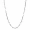Hot Sale 🔔 Unbranded Men's 14k White Gold Plated Curb Chain Necklace - 22 In. 💯