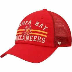 Best reviews of 🛒 Unbranded Men's '47 Red Tampa Bay Buccaneers Highpoint Trucker Clean Up Snapback Hat 👏