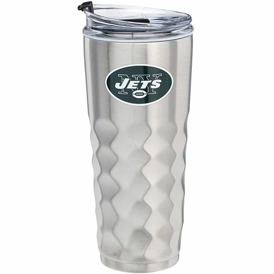 Wholesale 🥰 Unbranded New York Jets 32oz. Stainless Steel Diamond Tumbler 😍