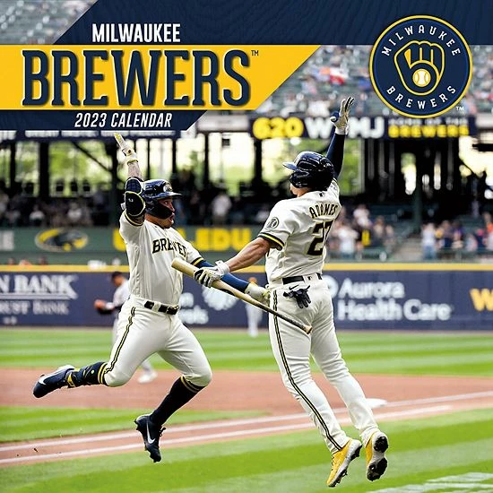 Flash Sale 😉 Unbranded Milwaukee Brewers 2023 12" X 12" Team Wall Calendar ✨ - Image 2