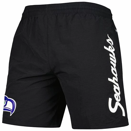 Flash Sale โญ Unbranded Men's Mitchell & Ness Black Team Essentials Nylon Shorts ๐ - Image 3