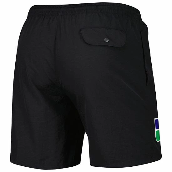 Flash Sale โญ Unbranded Men's Mitchell & Ness Black Team Essentials Nylon Shorts ๐ - Image 4