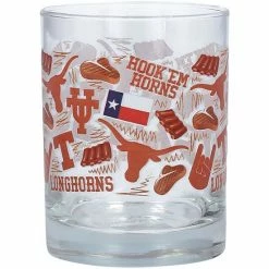 Deals 🔥 Unbranded Texas Longhorns 14oz. Local Rocks Glass 🔔